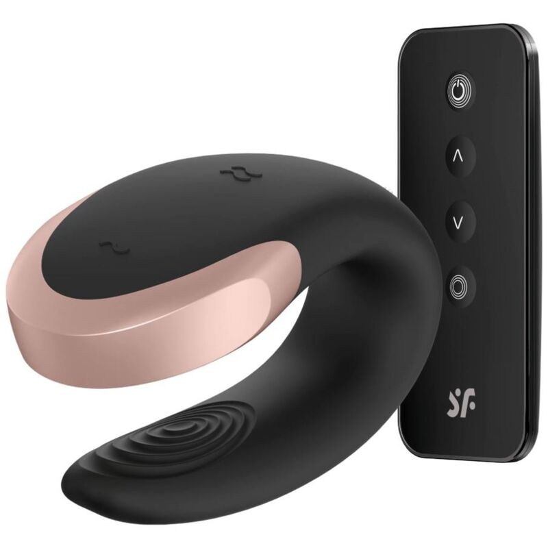 Satisfyer Double Love Luxury Partner Noir