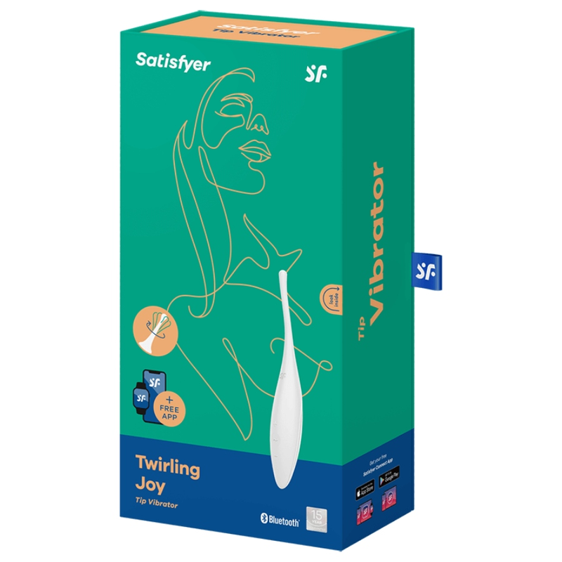 SATISFYER - TWIRLING JOY VIBRATEUR POINTE DE CLITORIS