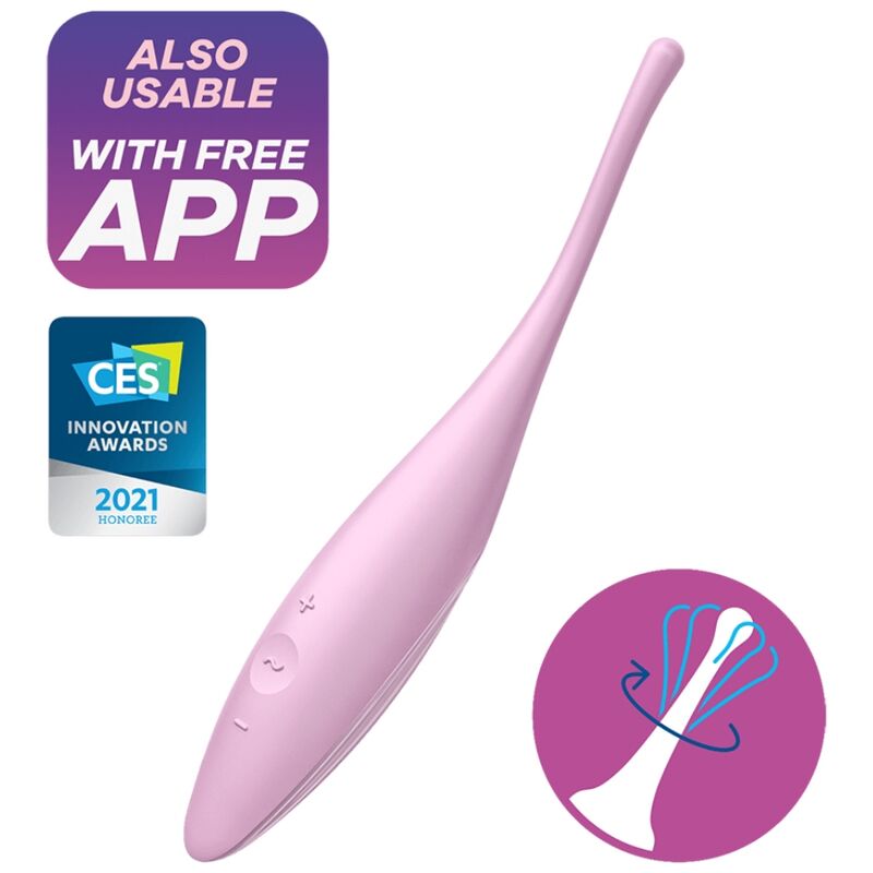 Satisfyer Twirling Joy Rose