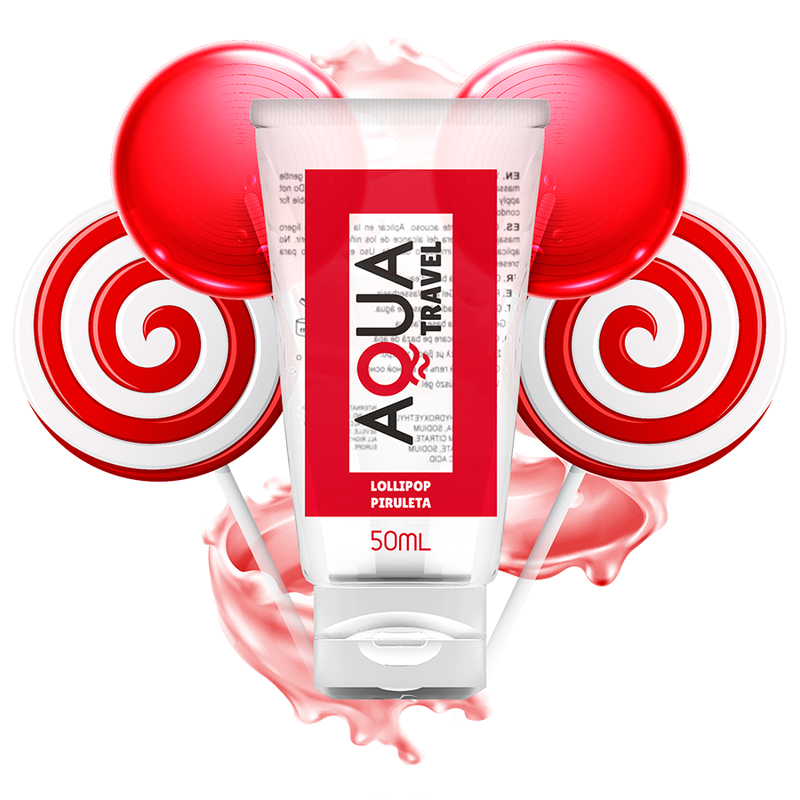 AQUA TRAVEL - LUBRIFIANT À BASE D'EAU SAVEUR SUCETTE
