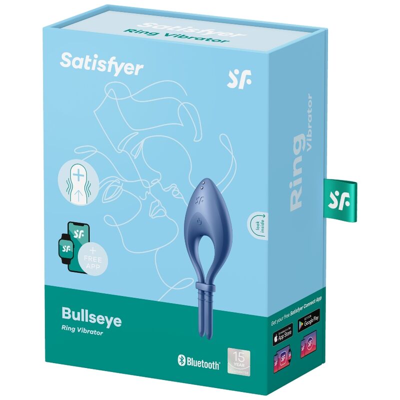 SATISFYER - BULLSEYE RING VIBRATOR APPLICATION