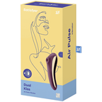 SATISFYER - DUAL KISS AIR PULSE VIBRATEUR