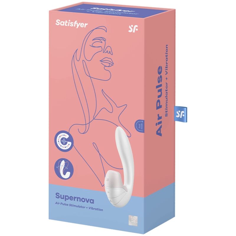 SATISFYER - SUPERNOVA AIR PULSE STIMULATEUR & VIBRATION