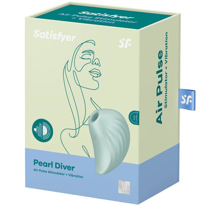 SATISFYER - PEARL DIVER STIMULATEUR & VIBRATEUR