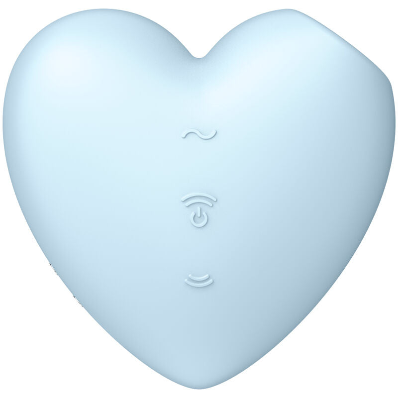 SATISFYER - CUTIE HEART STIMULATEUR & VIBRATEUR AIR PULSE
