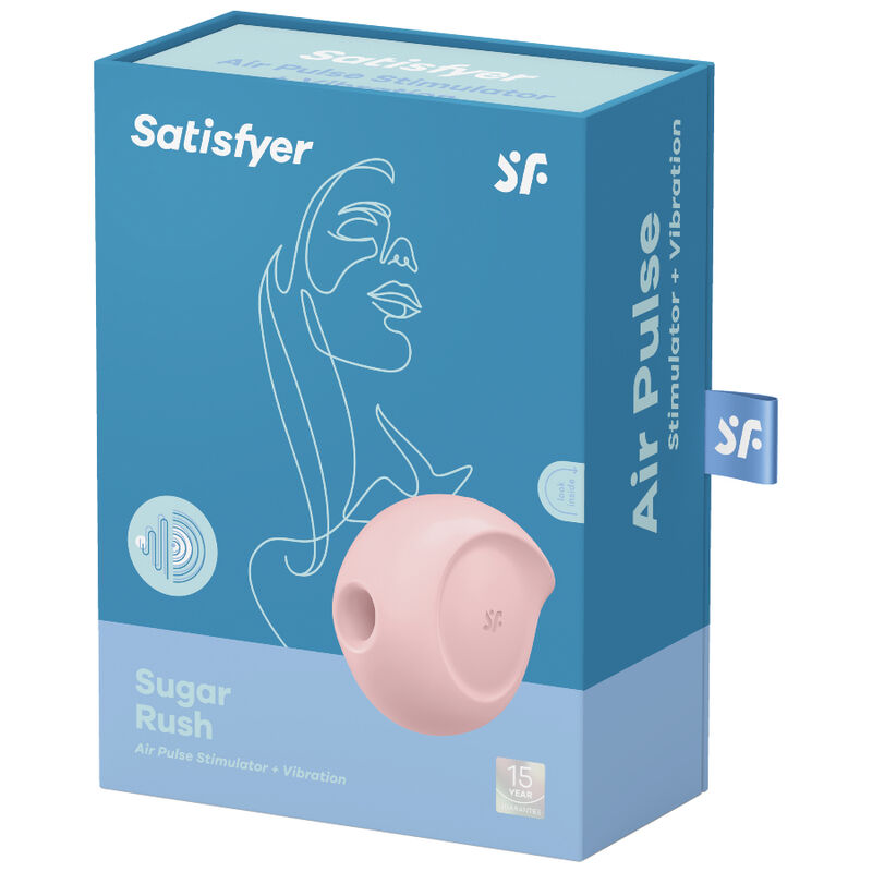 SATISFYER - SUGAR RUSH STIMULATEUR & VIBRATEUR AIR PULSE