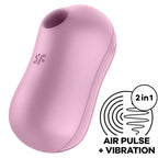 SATISFYER - COTTON CANDY STIMULATEUR & VIBRATEUR AIR PULSE