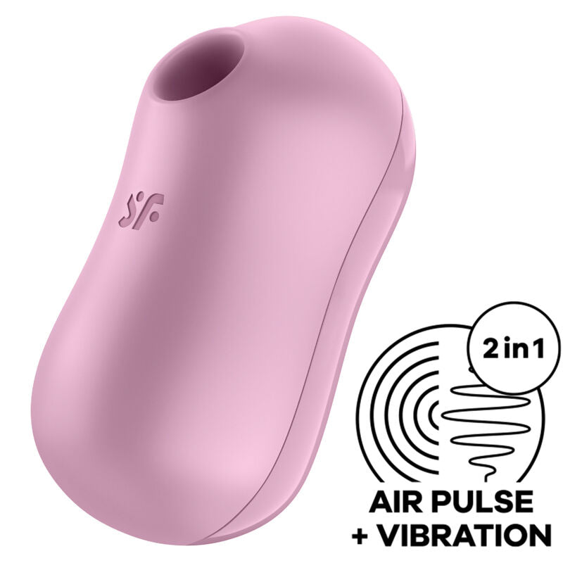 SATISFYER - COTTON CANDY STIMULATEUR & VIBRATEUR AIR PULSE