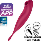 SATISFYER - TWIRLING PRO+ STIMULATEUR & VIBRATEUR