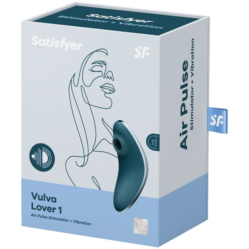 SATISFYER - VULVA LOVER 1 STIMULATEUR & VIBRATEUR AIR PULSE