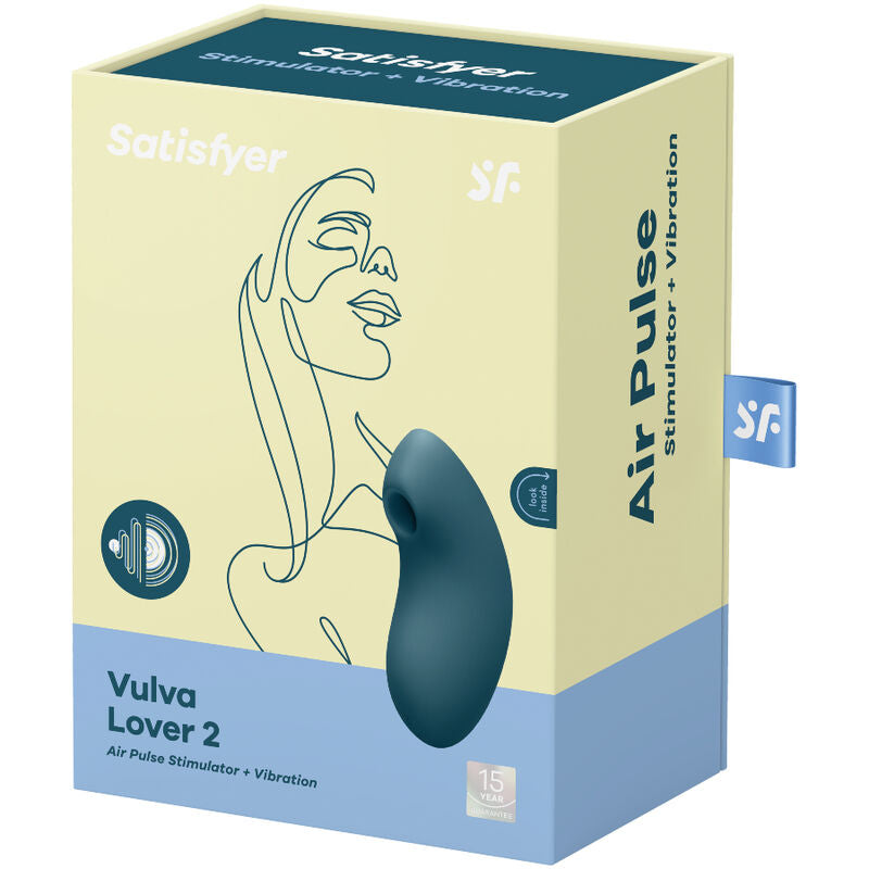 SATISFYER - VULVA LOVER 2 STIMULATEUR & VIBRATEUR AIR PULSE