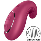 SATISFYER - VIBRATEUR  POSER DIPPING DELIGHT ROUGE