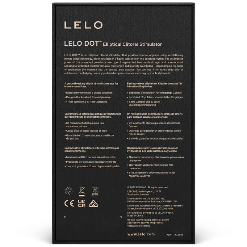 LELO - STIMULATEUR DE CLITORIS DOT
