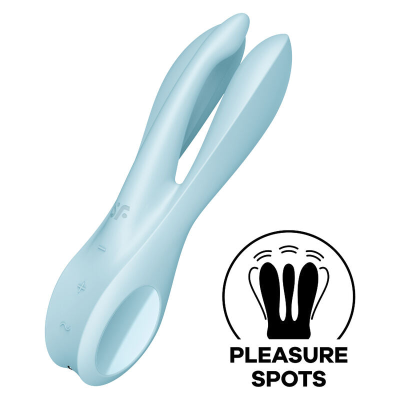SATISFYER - THREESOME 1 VIBRATEUR