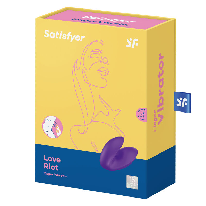 SATISFYER - LOVE RIOT VIBRATEUR DOIGTS