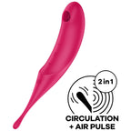 SATISFYER - TWIRLING PRO STIMULATEUR & VIBRATEUR AIR PULSE