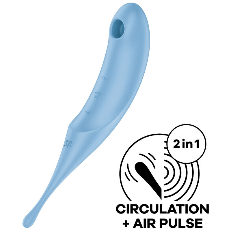 Satisfyer Twirling Pro Bleu