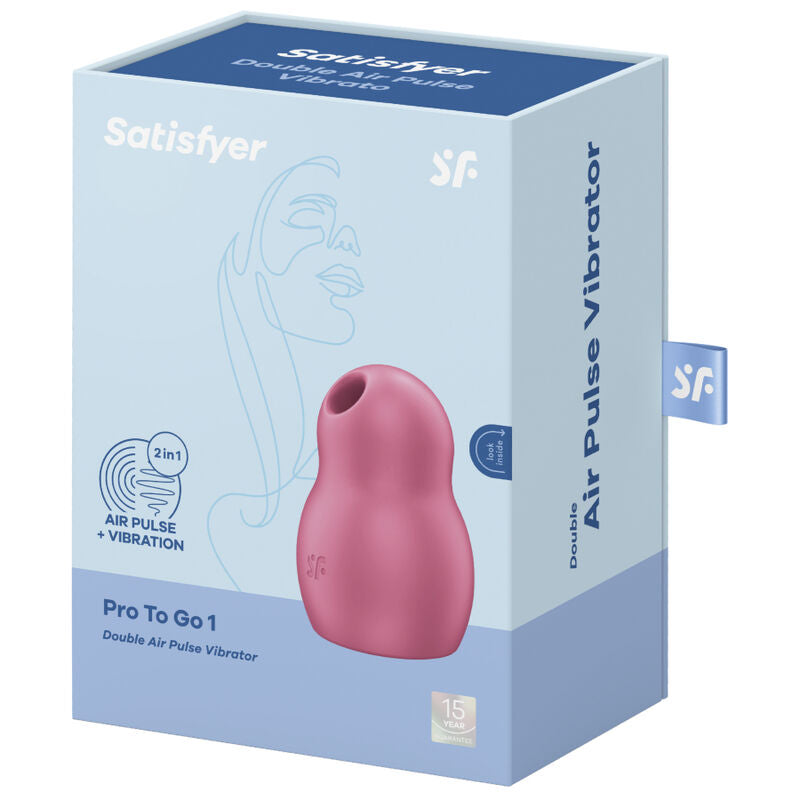 SATISFYER - PRO TO GO 1 DOUBLE AIR PULSE