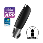 SATISFYER - MASTURBATEUR PUISSANT NOIR