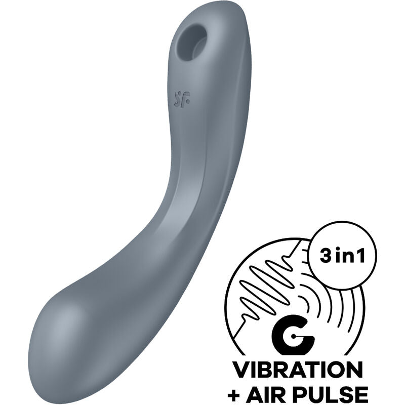 Satisfyer Curvy Trinity 1 Gris
