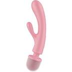 SATISFYER - TRIPLE LOVER MASSEUR VIBRATEUR LAPIN
