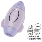 SATISFYER - MISSION CONTROL PETIT VIBRATEUR DOUBLE IMPULSION