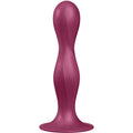 SATISFYER - DOUBLE BALL-R GODE EN SILICONE