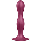 SATISFYER - DOUBLE BALL-R GODE EN SILICONE