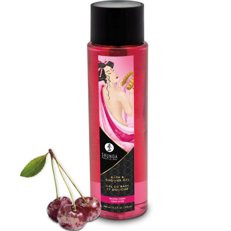 Shunga gel douche Cerise givrée