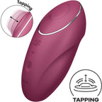 SATISFYER - TAP & CLIMAX 1 VIBRATEUR LAY-ON