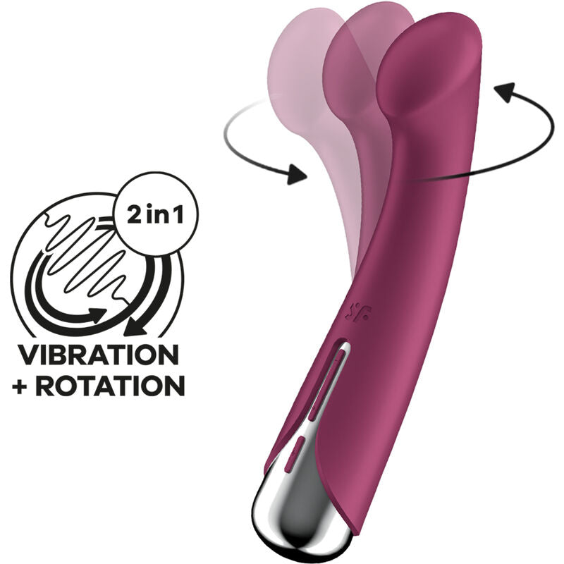 SATISFYER - SPINNING G-SPORT 1 VIBRATEUR ROTATOR