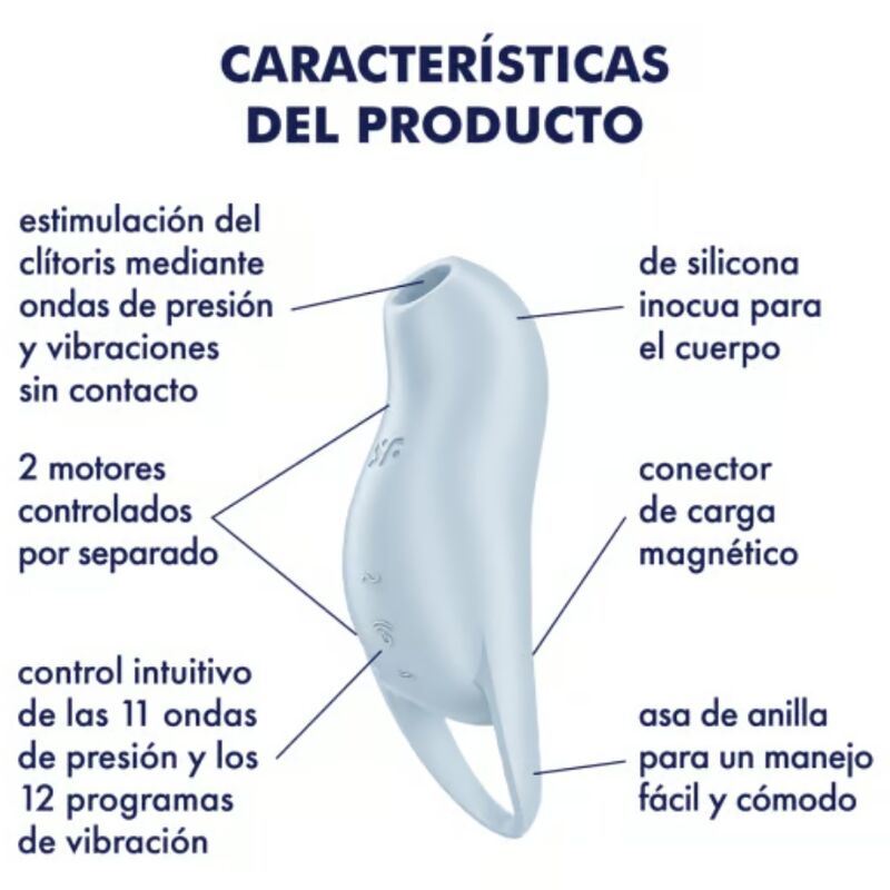 SATISFYER - POCKET PRO 1 STIMULATEUR DE CLITORIS