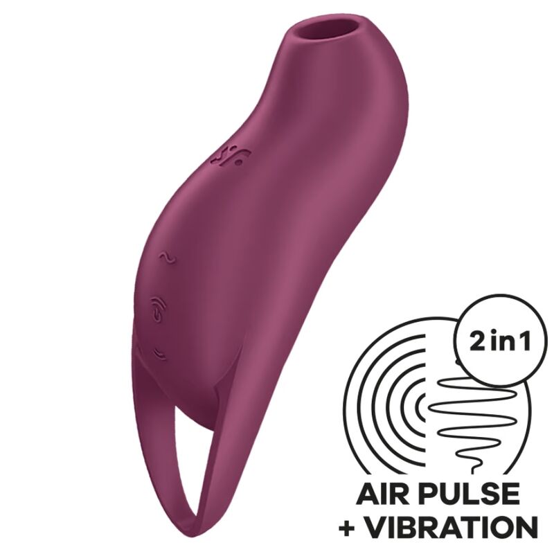 Satisfyer Pocket Pro 1 Grenat