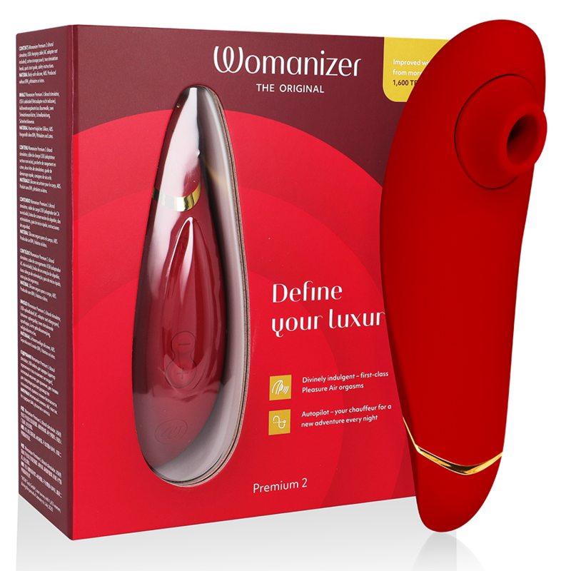 Womanizer Premium 2 Bordeaux