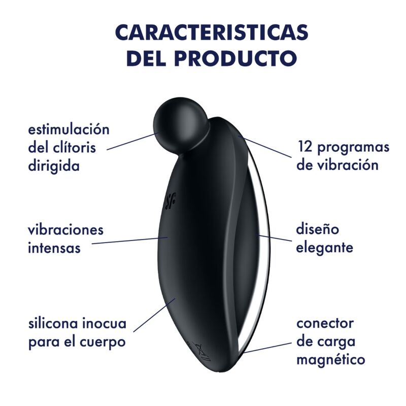 SATISFYER - SPOT ON 2 VIBRATEUR LAY-ON