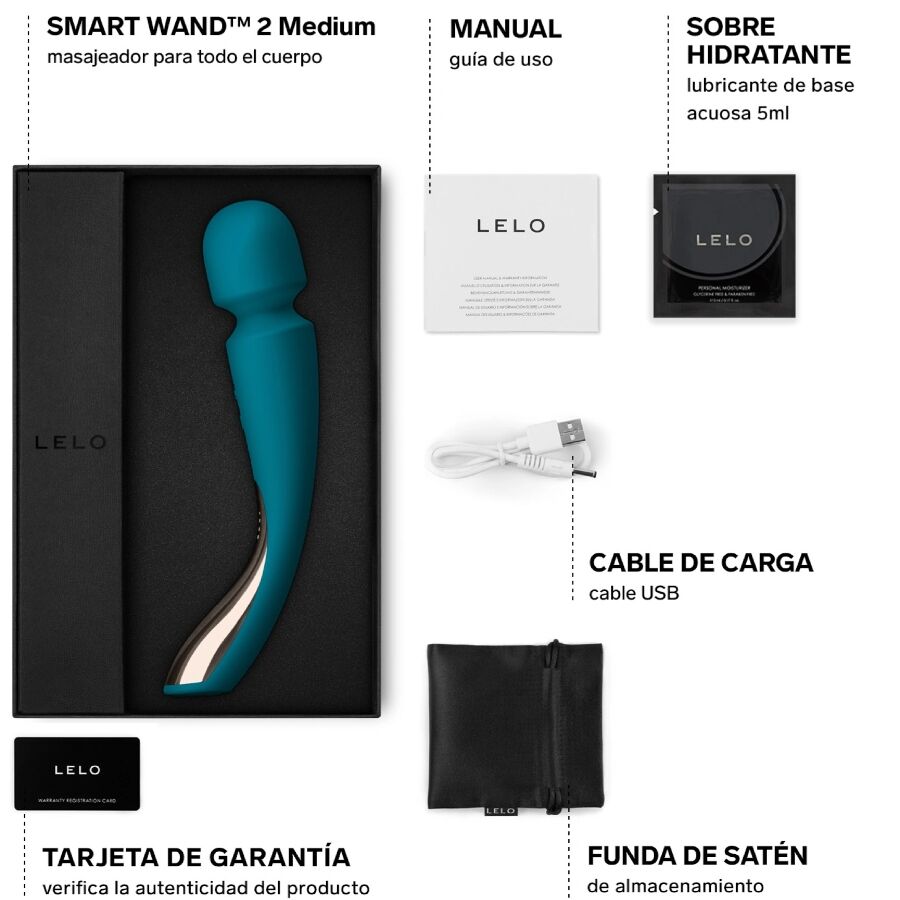LELO - SMART MEDIUM WAND 2 MASSEUR