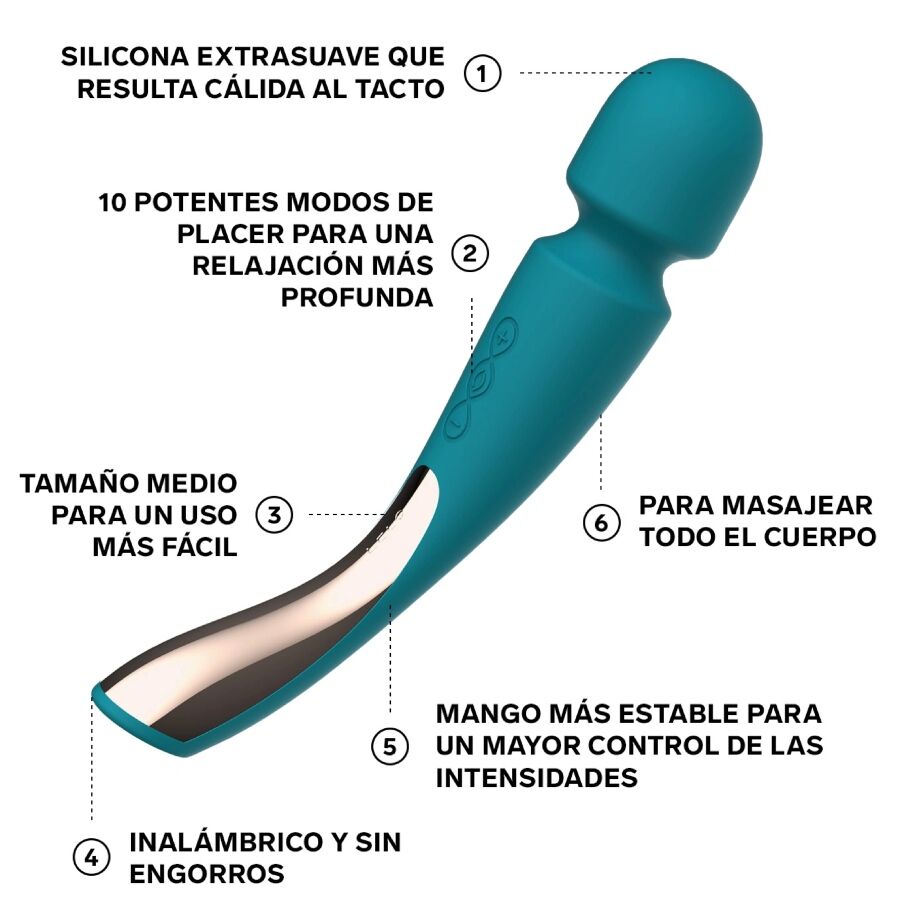LELO - SMART MEDIUM WAND 2 MASSEUR