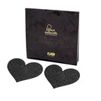 BIJOUX INDISCRETS - CACHE-TETONS COEUR NOIR