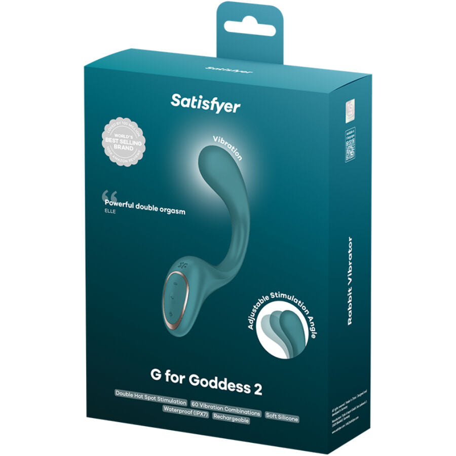 SATISFYER - G FOR GODDESS 2 VIBRATEUR LAPIN