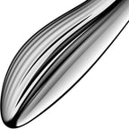 SATISFYER - PURE GRAVITY 1 GODEMICHET DOUBLE EXTRÉMITÉ EN ACIER INOXYDABLE