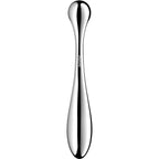SATISFYER - STAR FORCE 4 GODEMICHET DOUBLE EN ACIER INOXYDABLE