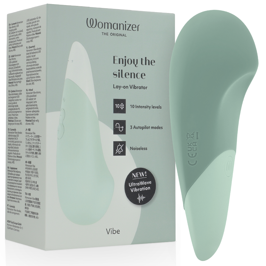 WOMANIZER - VIBE VIBRATEUR SILENCIEUX LAY-ON