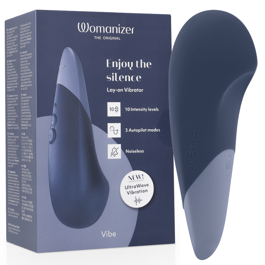 Womanizer Vibe Lay-on Bleu Foncé