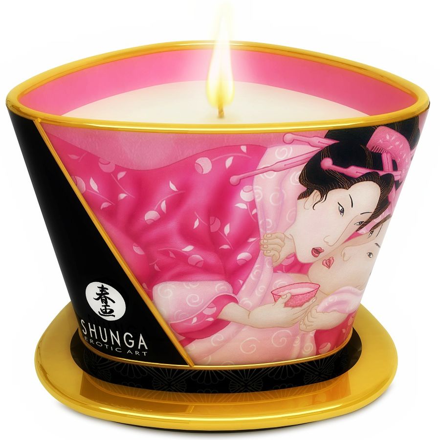 Shunga bougie 170ml Roses