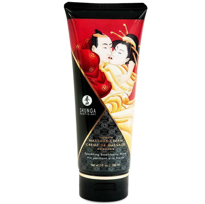 Shunga crème Fraise et cava