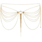 BIJOUX - MAGNIFIQUE BIJOU CHAÎNE MÉTAL POUR TAILLE DORÉE
