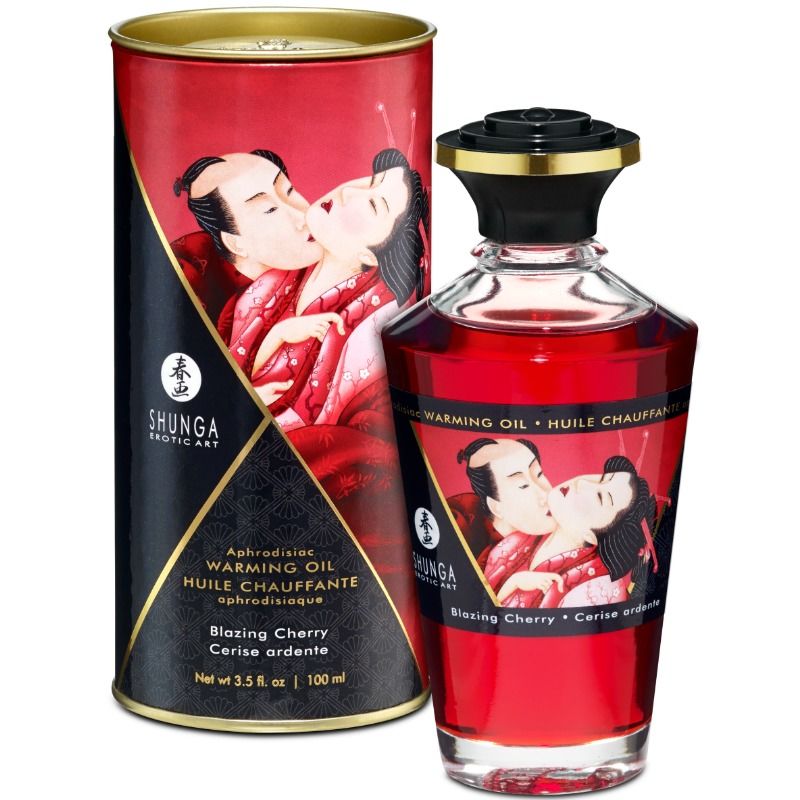 SHUNGA - HUILE DE MASSAGE EFFET CHALEUR 100 ML