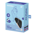 SATISFYER - AIR LOVE TRIANGLE STIMULATEUR & VIBRATEUR